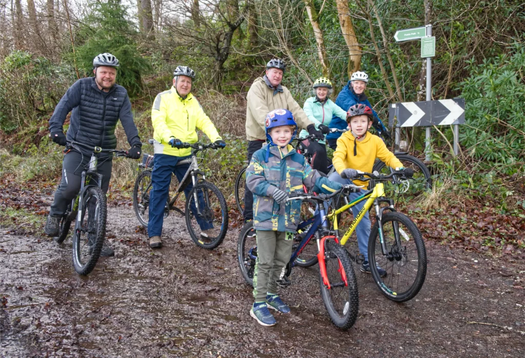 Gargunnock cyclists 2