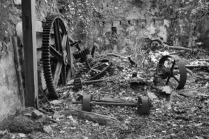 Old Leckie mill mechanisms