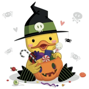 Halloween-duck