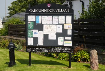 Gargunnock Village Notice Board
